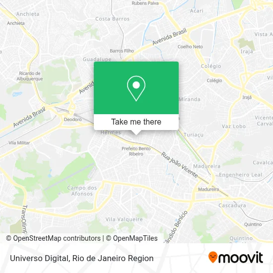 Universo Digital map