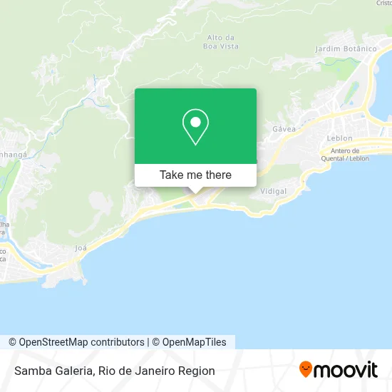 Samba Galeria map