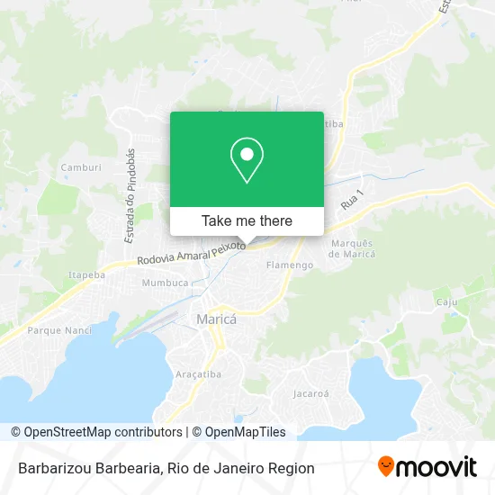 Barbarizou Barbearia map