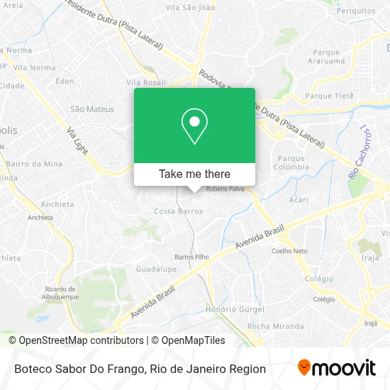 Boteco Sabor Do Frango map