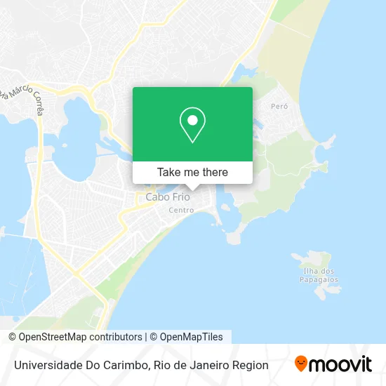 Universidade Do Carimbo map