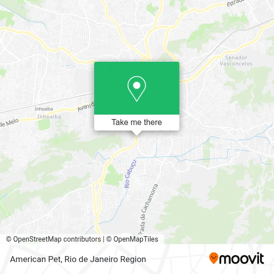American Pet map