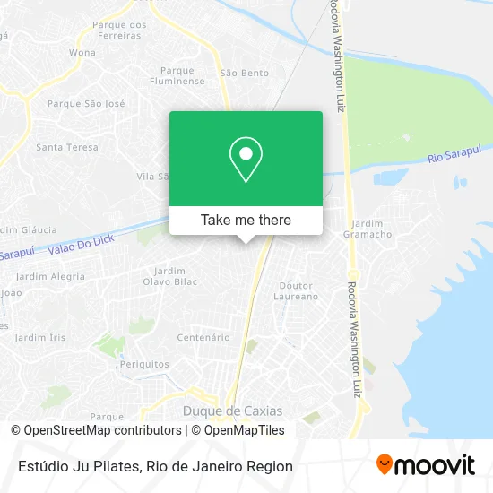Estúdio Ju Pilates map