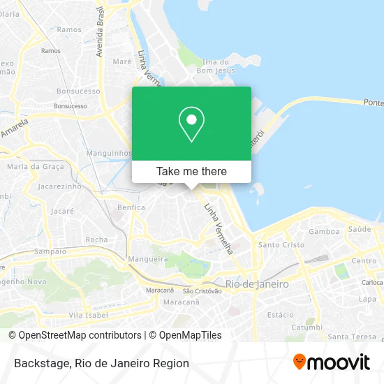 Backstage map