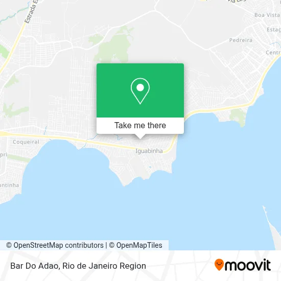 Bar Do Adao map