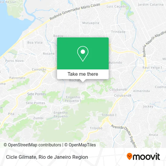 Cicle Gilmate map
