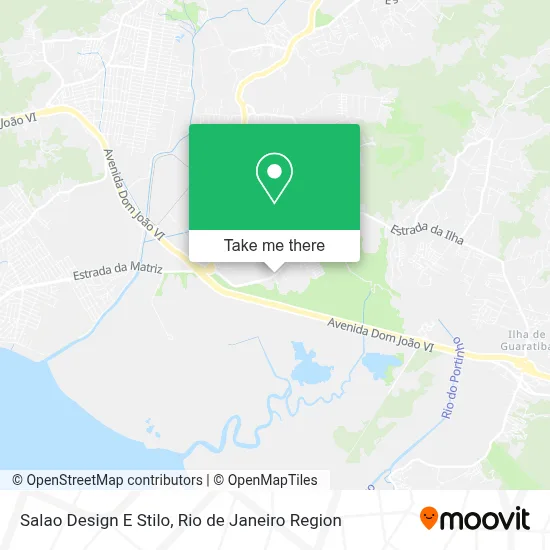 Salao Design E Stilo map
