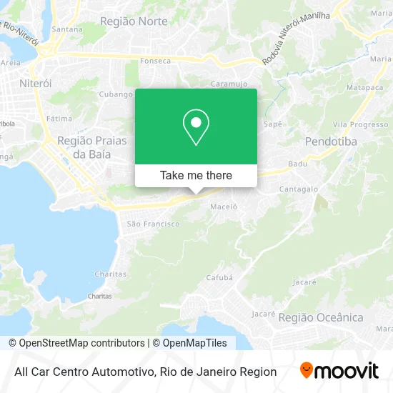 All Car Centro Automotivo map