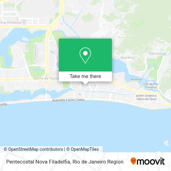 Pentecostal Nova Filadelfia map