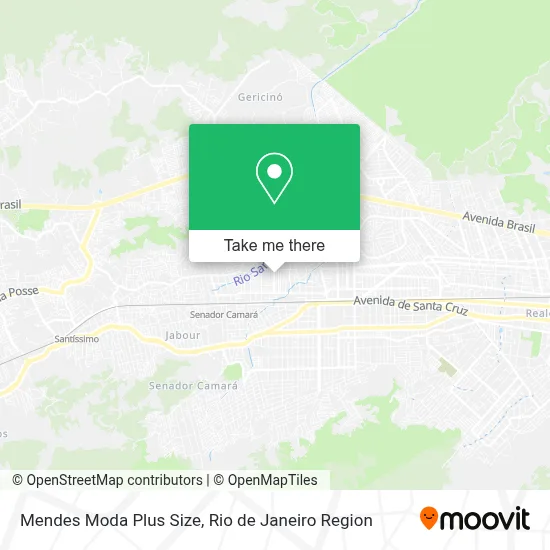 Mendes Moda Plus Size map