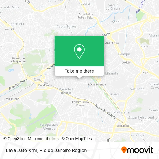 Lava Jato Xrm map