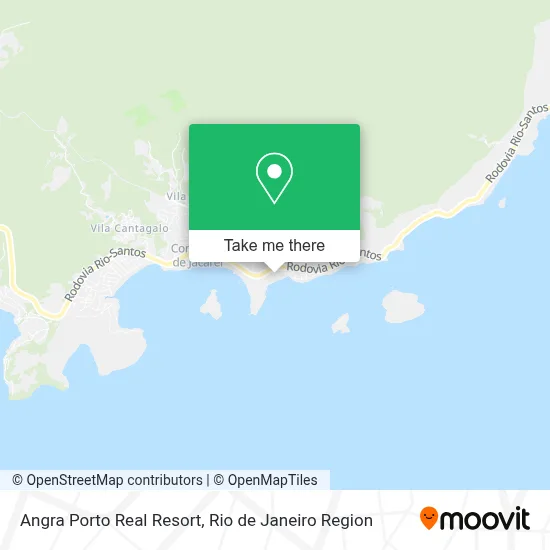 Angra Porto Real Resort map
