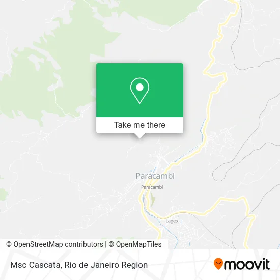 Msc Cascata map
