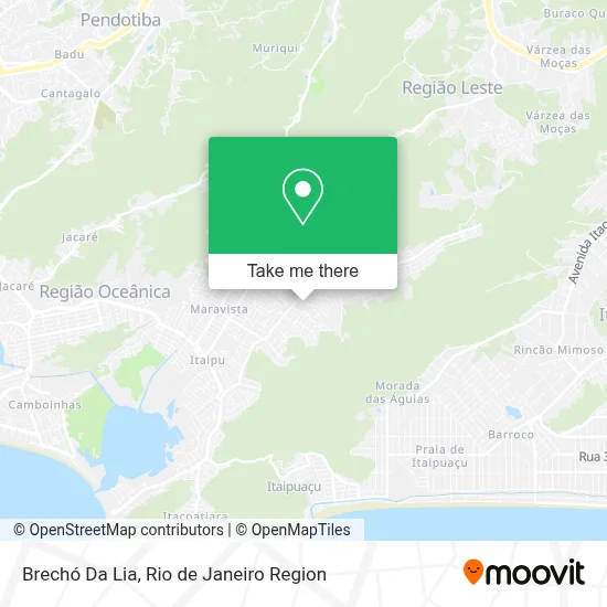 Brechó Da Lia map