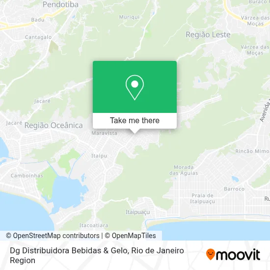 Dg Distribuidora Bebidas & Gelo map