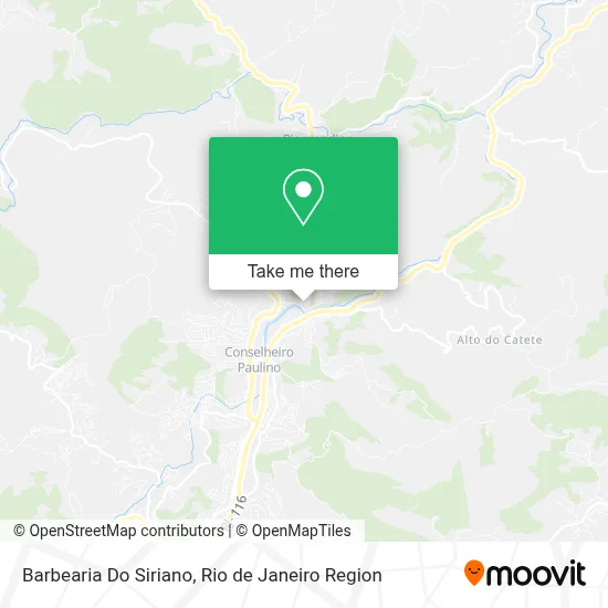 Barbearia Do Siriano map