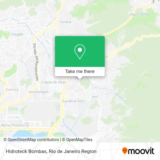Hidroteck Bombas map