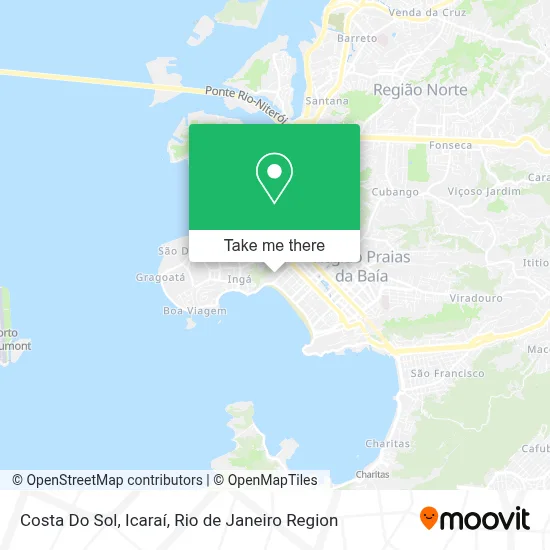 Costa Do Sol, Icaraí map
