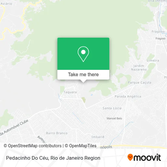 Pedacinho Do Céu map