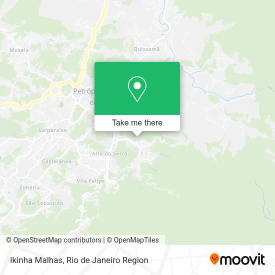 Ikinha Malhas map