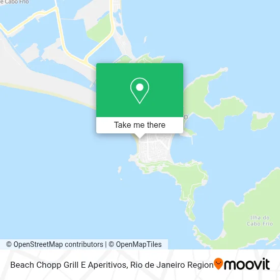 Beach Chopp Grill E Aperitivos map