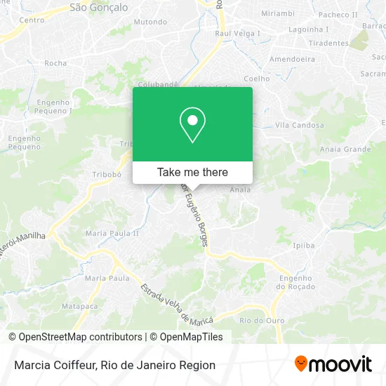Marcia Coiffeur map