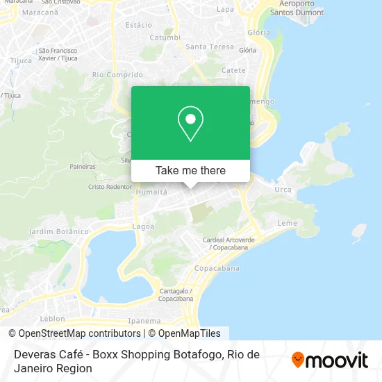 Deveras Café - Boxx Shopping Botafogo map