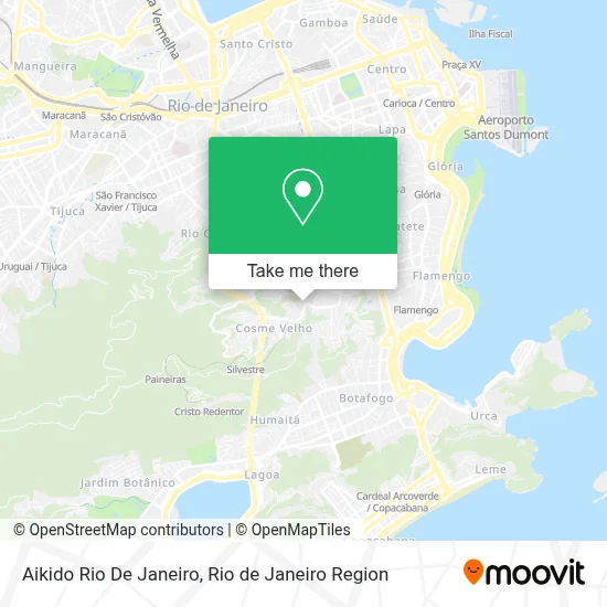 Aikido Rio De Janeiro map