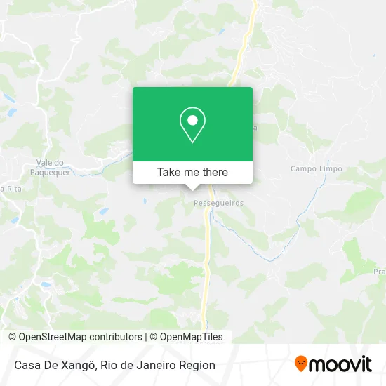 Casa De Xangô map
