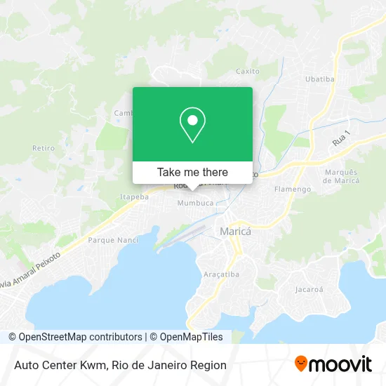 Auto Center Kwm map