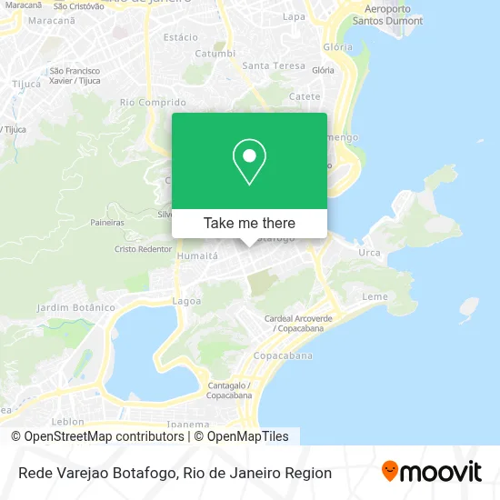 Rede Varejao Botafogo map