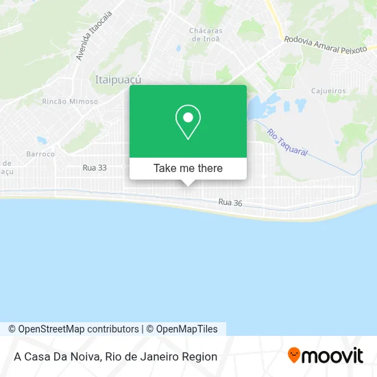 A Casa Da Noiva map