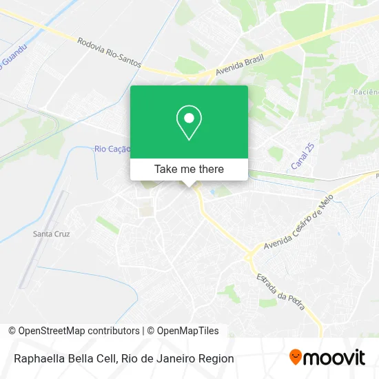 Raphaella Bella Cell map