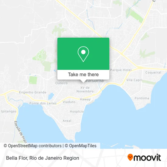 Bella Flor map