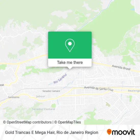 Gold Trancas E Mega Hair map
