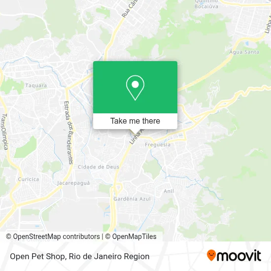 Open Pet Shop map