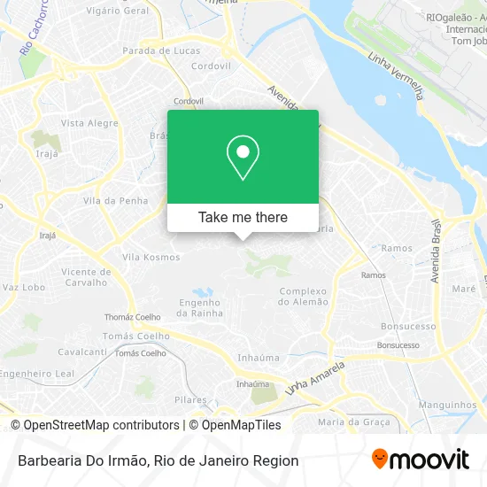 Barbearia Do Irmão map