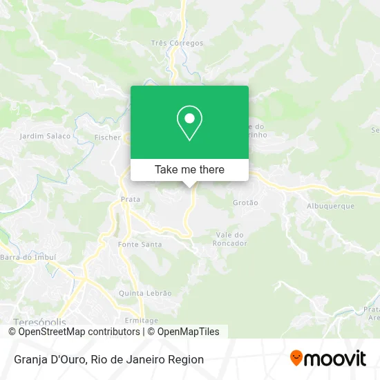 Granja D'Ouro map