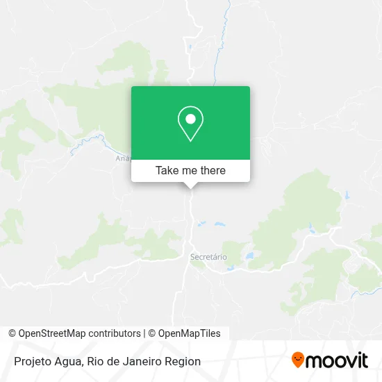 Projeto Agua map