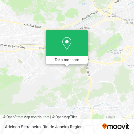 Adelson Serralheiro map