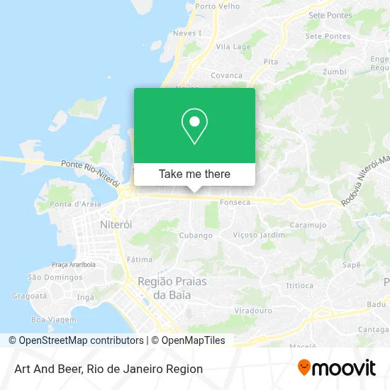 Art And Beer map