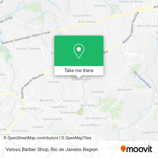 Veloso Barber Shop map