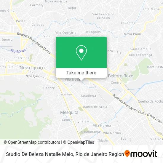 Studio De Beleza Natalie Melo map