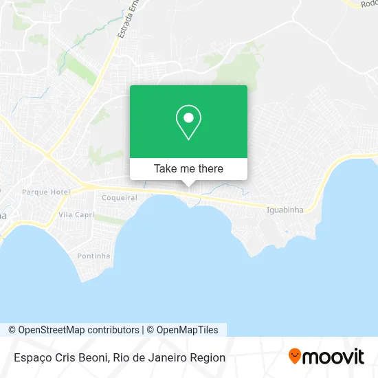 Espaço Cris Beoni map