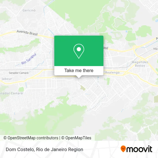 Dom Costelo map