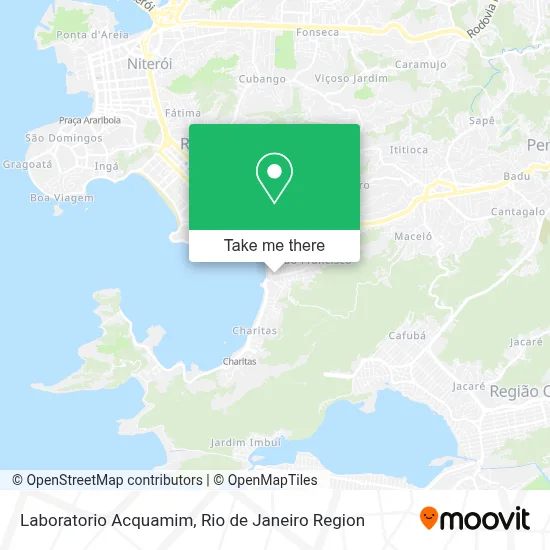 Laboratorio Acquamim map