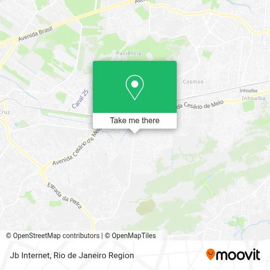 Jb Internet map