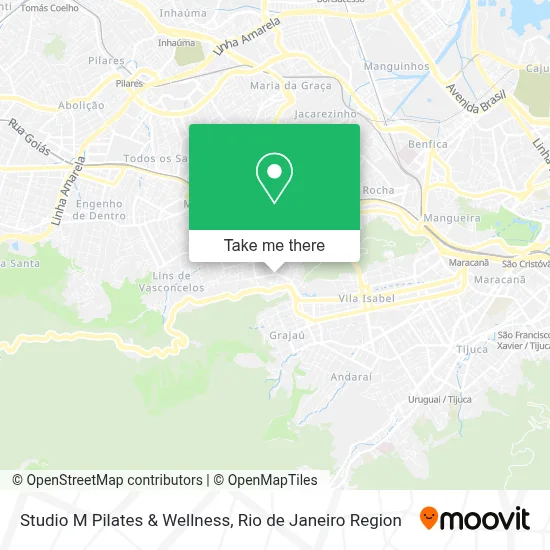 Studio M Pilates & Wellness map