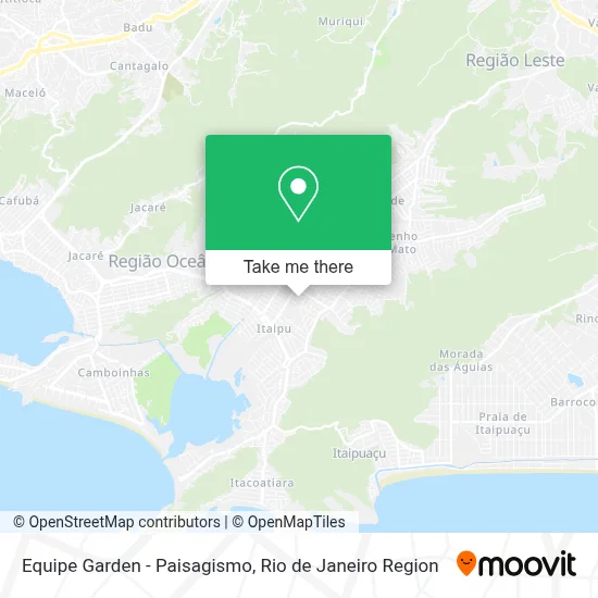 Equipe Garden - Paisagismo map