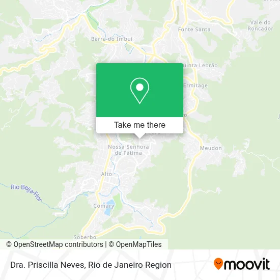 Dra. Priscilla Neves map